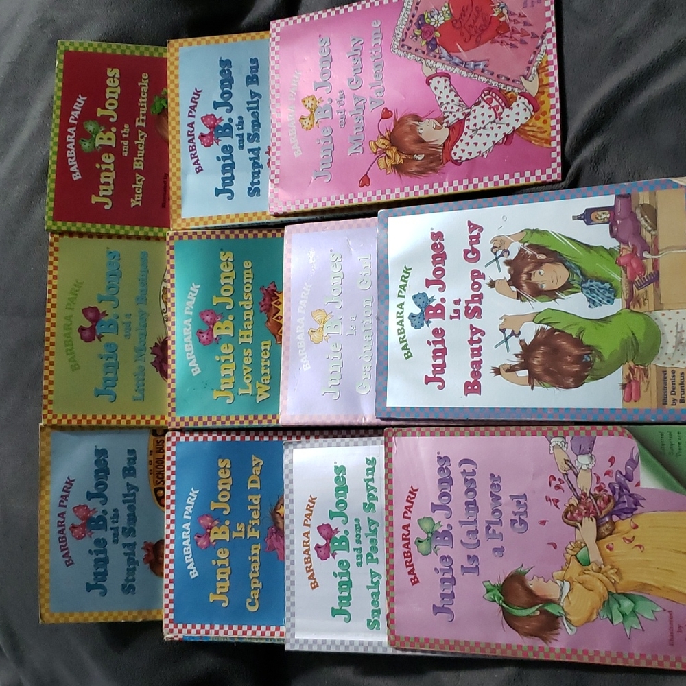 Junie B. Jones Books 1 × 2, 2, 4, 5, 7, 11, 13, 14, 16 and 17